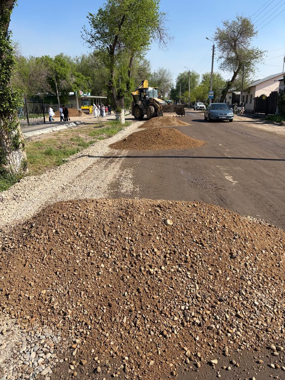 Рысбек батыр көшесіне қайта жаңғырту жұмыстары жүргізілуде