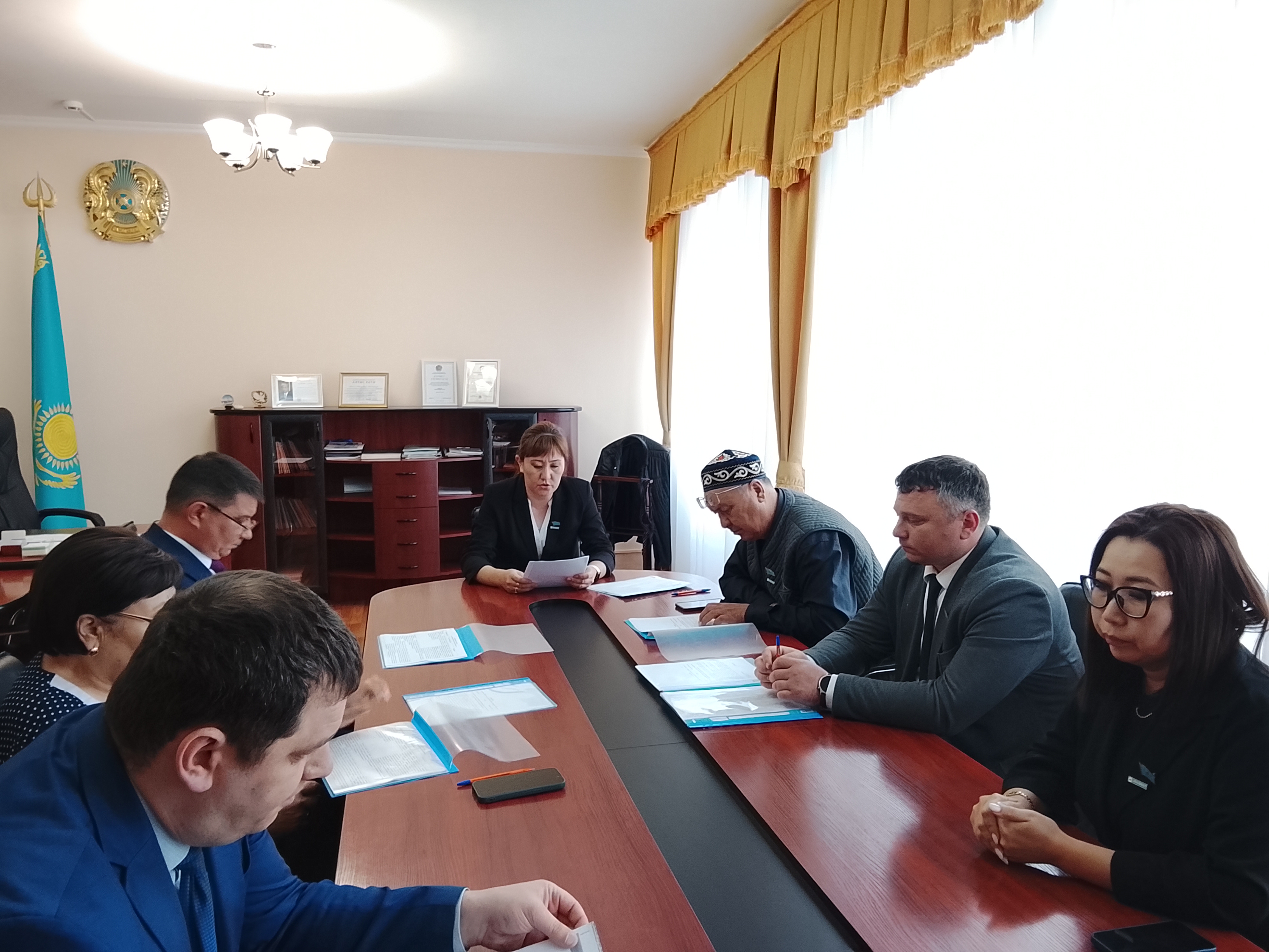 Прошло заседание  постоянной комиссии по вопросам социальной сферы и законности маслихата района Тереңкөл