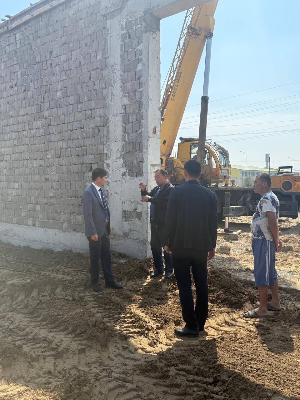 МАҚТААРАЛДА ӨНДІРІСТІК ПАРКТІҢ ҚҰРЫЛЫСЫ ҚАРҚЫНДЫ ЖҮРГІЗІЛУДЕ