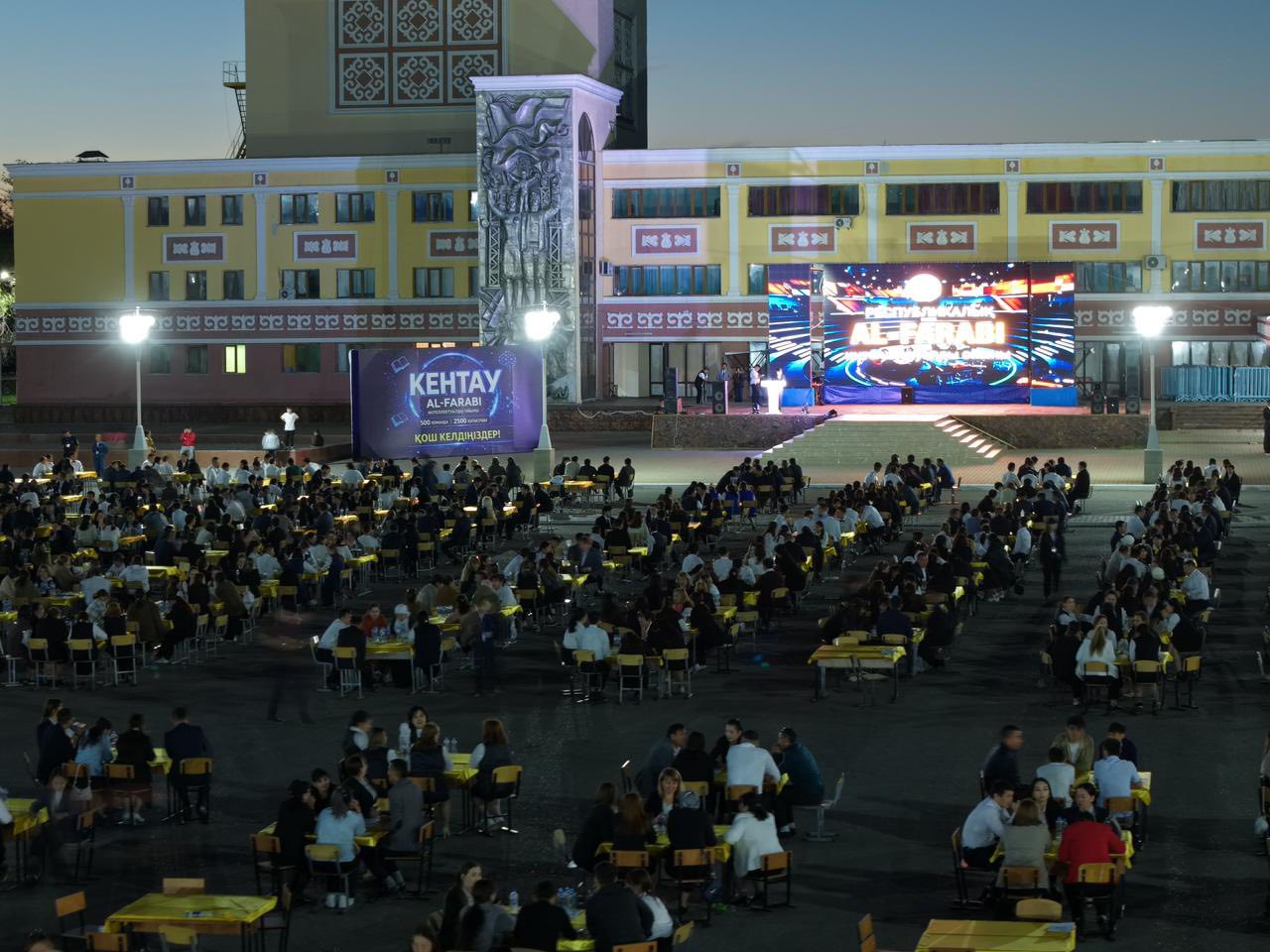 ТҮРКІСТАН: КЕНТАУДА БІР МЕЗЕТТЕ 2500-ГЕ ЖУЫҚ АДАМ ҚАТЫСҚАН РЕСПУБЛИКАЛЫҚ «AL-FARABI» ИНТЕЛЛЕКТУАЛДЫ ОЙЫНЫ ӨТТІ
