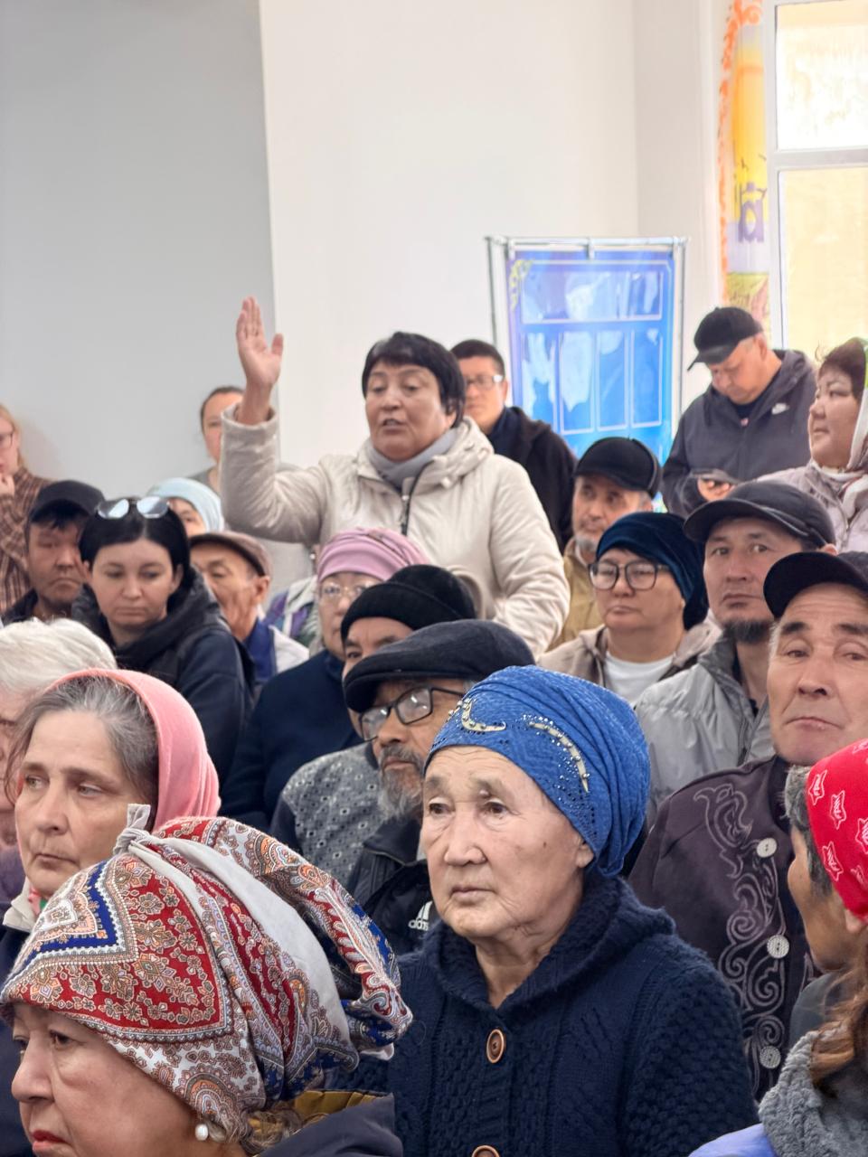 Ауылдық округ әкімі тарапынан ауыл тұрғындарының жалпы жиыны өткізілді.