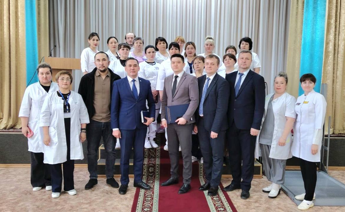 Смирнов әлеуметтік қызмет көрсету орталығының қызмет алушыларымен кездесу