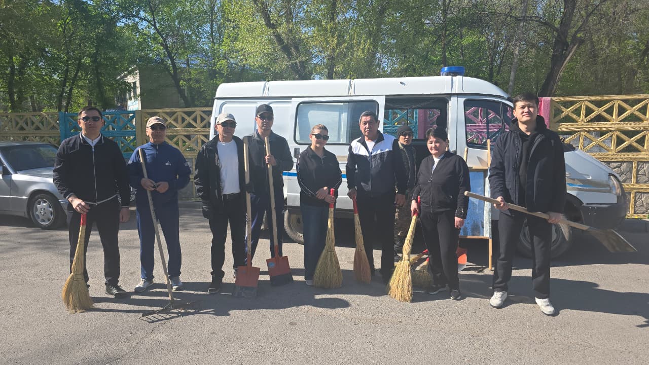 Қала аумағында тазалықты жақсарту шаралары жүргізілді
