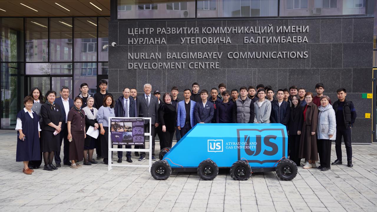 Неделя науки: молодой ученый из Атырау разработал «умного» робота