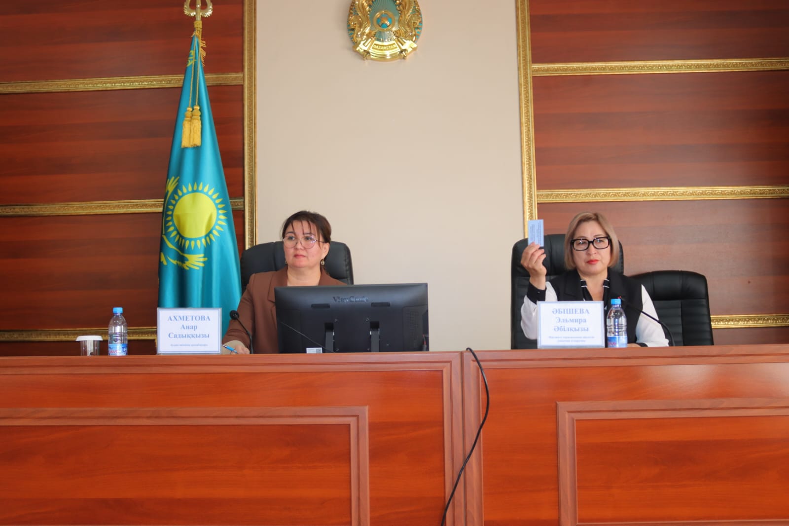 Сегізінші шақырылған Жуалы аудандық мәслихатының кезектен тыс, алпыс бесінші сессиясы өтті