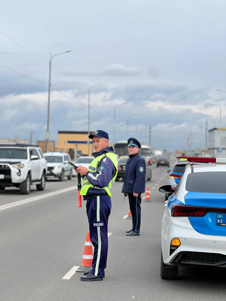 Қарақия ауданында оқушыларды тасымалдайтын көліктерге бақылау күшейтілді