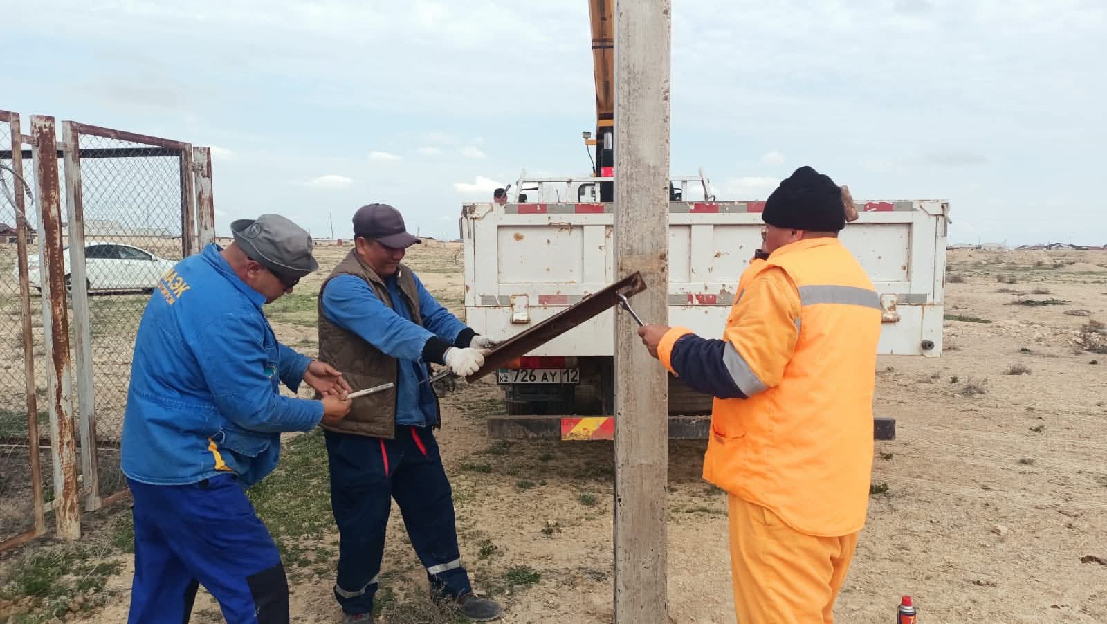 Бостан ауылында электр инфрақұрылымын жаңғырту жұмыстары қарқын алуда