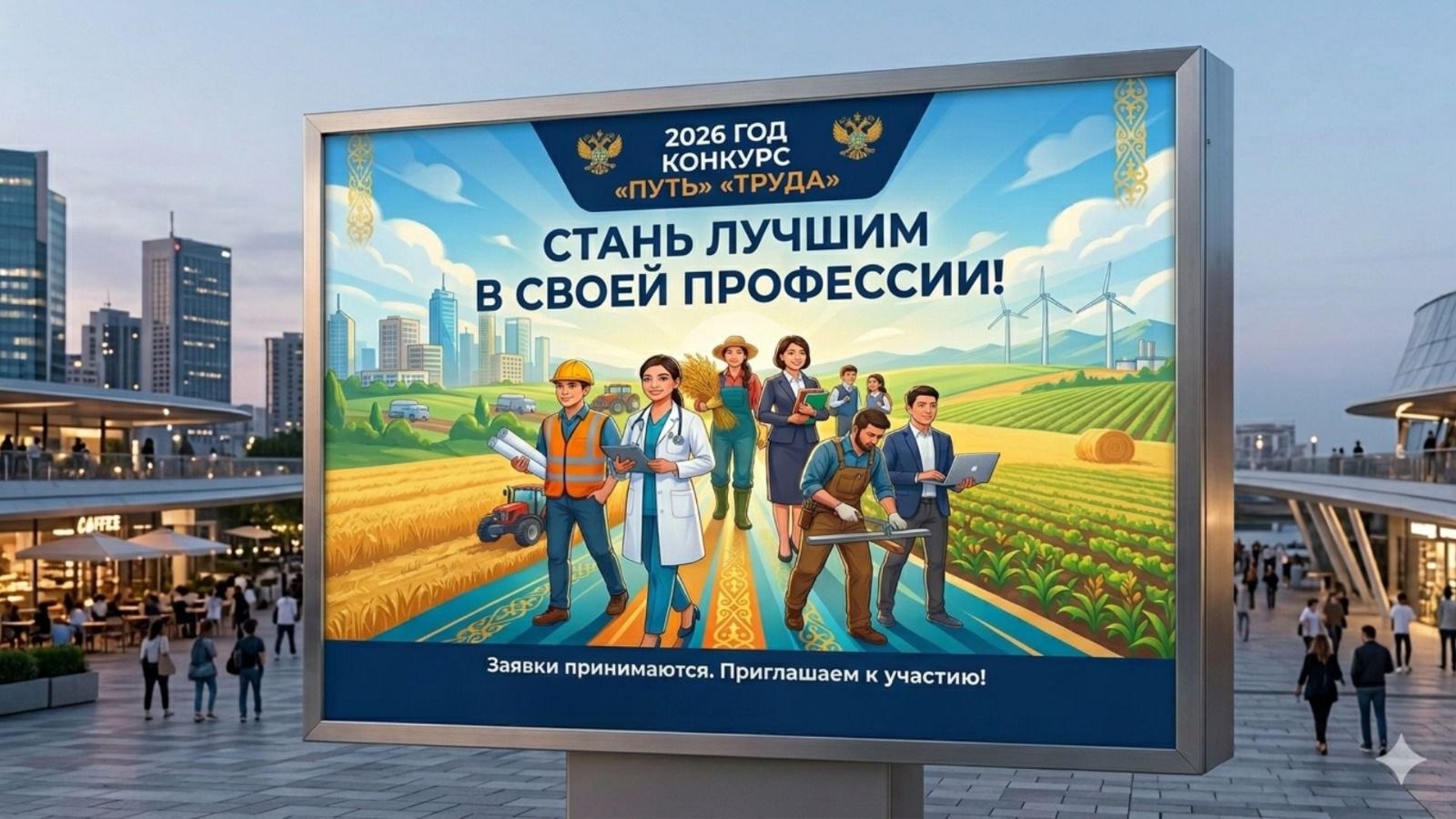 Объявление о проведении конкурса «Еңбек жолы» в 2026 году