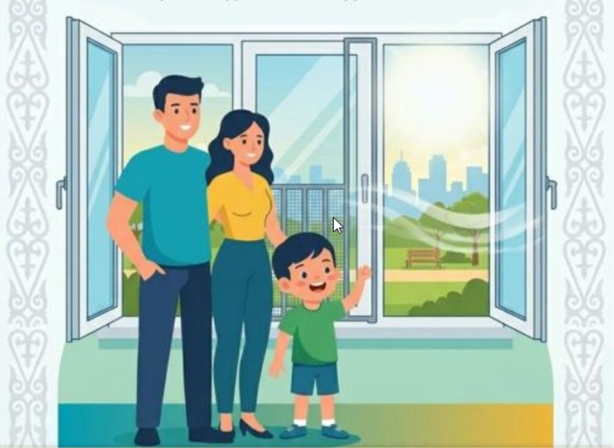 Елімізде балаларды терезеден құлаудан қорғауға бағытталған «Терезе - SAFE» республикалық науқаны басталды