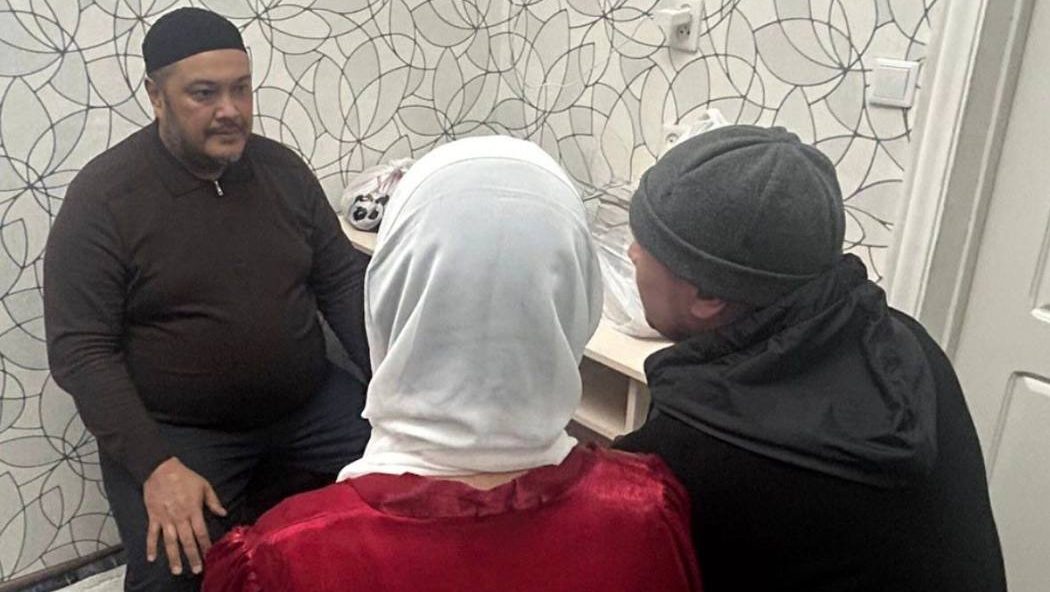 Орта қауіпсіздік мекемесінде алғаш рет "Неке кию" рәсімі өткізілді.