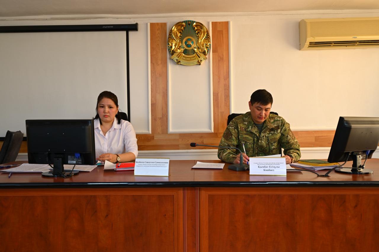 Атырау облысыныңТөтеншежағдайлардепартаментінде өнеркәсіптік қауіпсіздік саласындағы бақылау және қадағалау субъектілерінің бірінші басшыларымен кездесу өтті