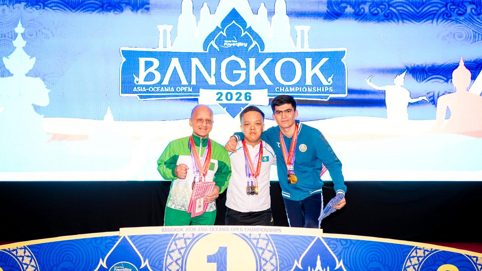 Тарихи алтын: қарағандылық спортшы парапауэрлифтингтен Азия чемпионатында жеңіске жетті