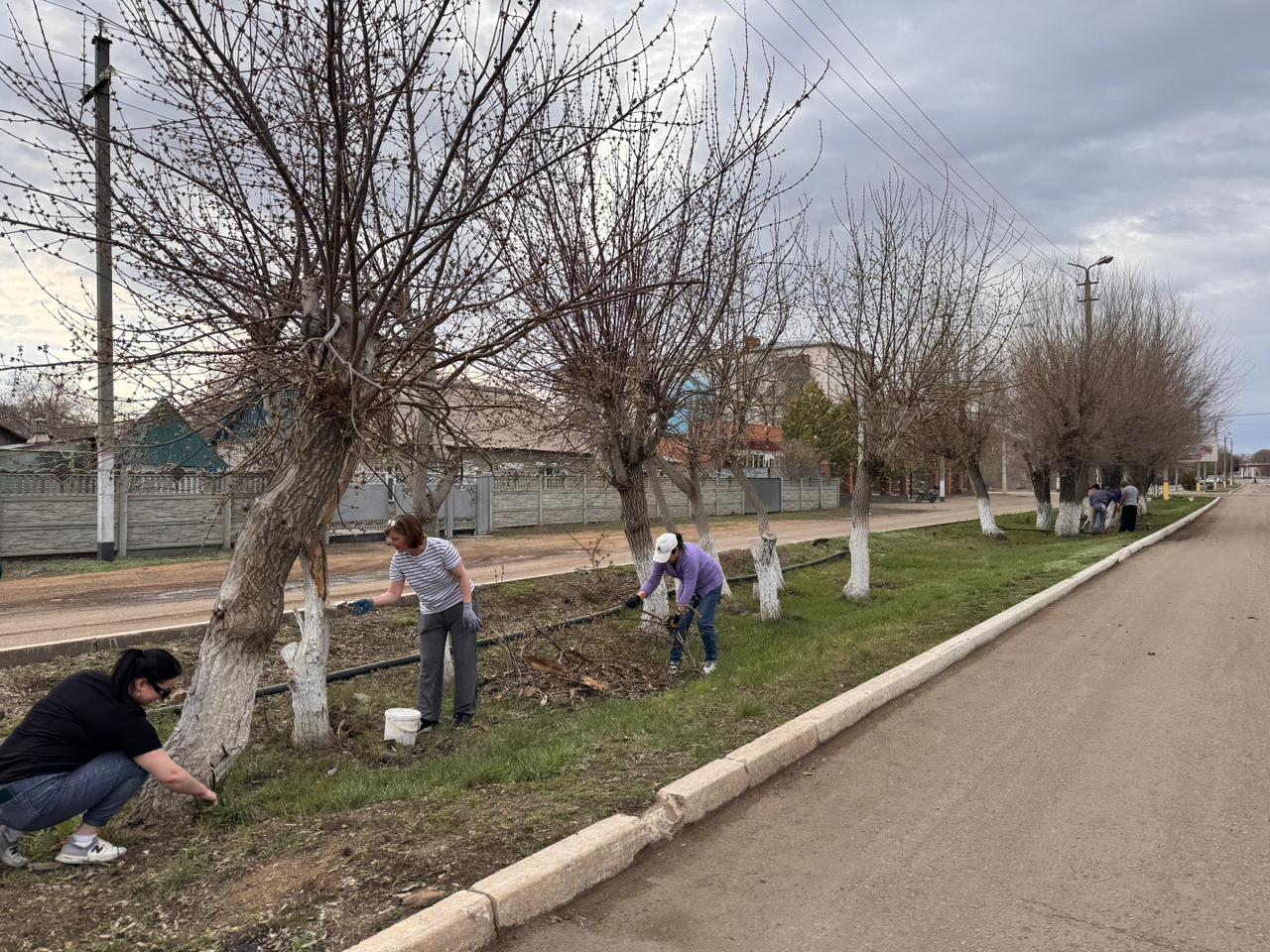 Державинск қаласында сенбілік ұйымдастырылды