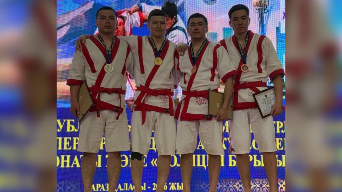 Стражи порядка на татами: полицейские Туркестанской области — в числе лучших