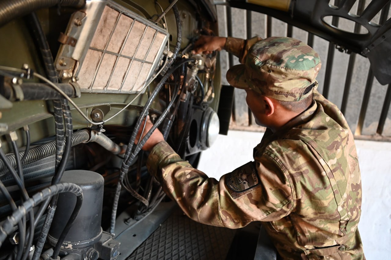 Қару-жарақ пен әскери техникалар  жазғы оқу мезгіліне дайындалуда