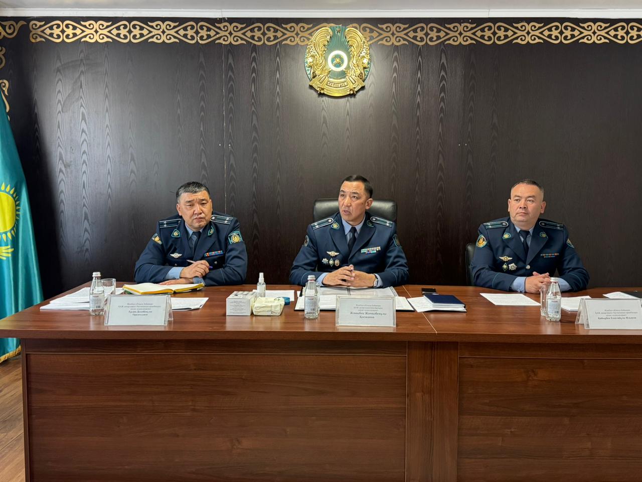 Жамбыл облысы бойынша ҚАЖ департаментінде 2026 жылдың I тоқсанының қорытындысы бойынша кеңейтілген жиналыс өтті
