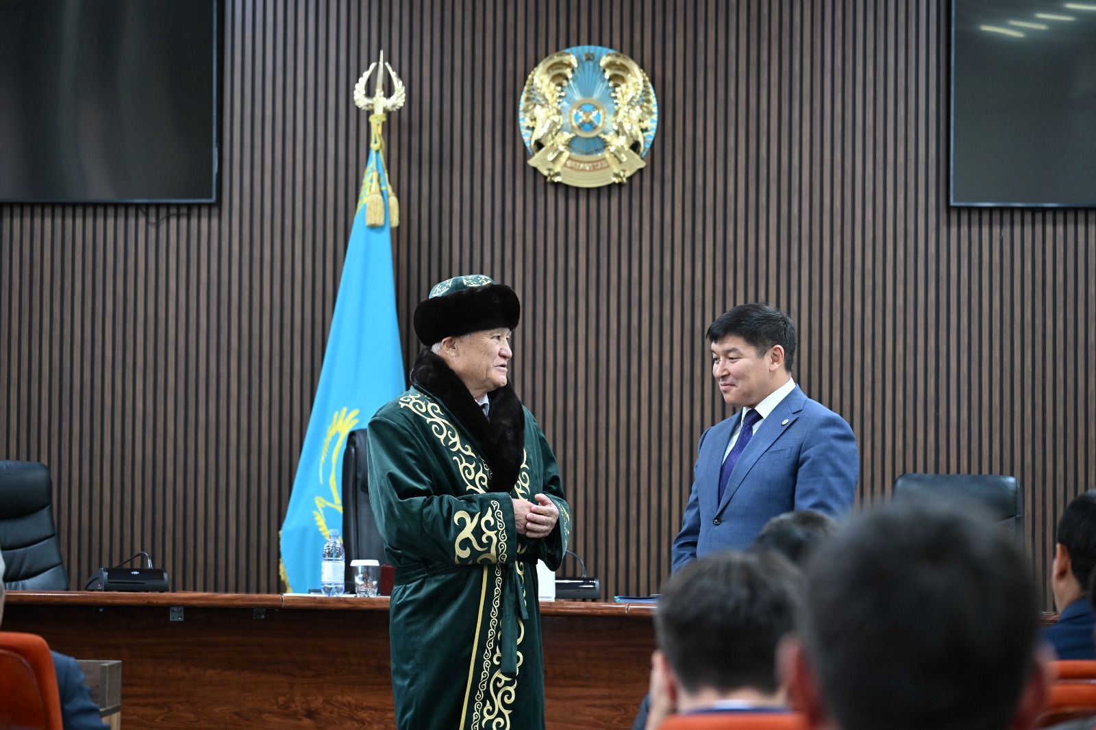 Манархан Ахимбеков Талдықорғанның тұрақты дамуына қосқан үлесі үшін марапатталды