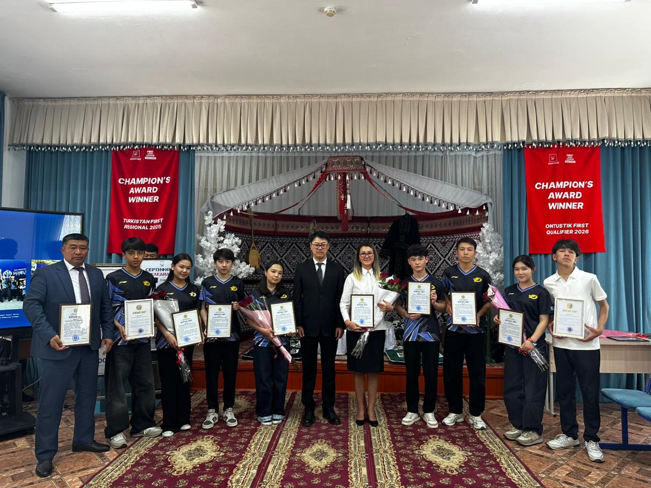 TOLEBI DARYN ОҚУШЫЛАРЫ АҚШ-ТА ӨТЕТІН FIRST CHAMPIONSHIP ӘЛЕМДІК ЖАРЫСЫНДА ЕЛ НАМЫСЫН ҚОРҒАЙДЫ