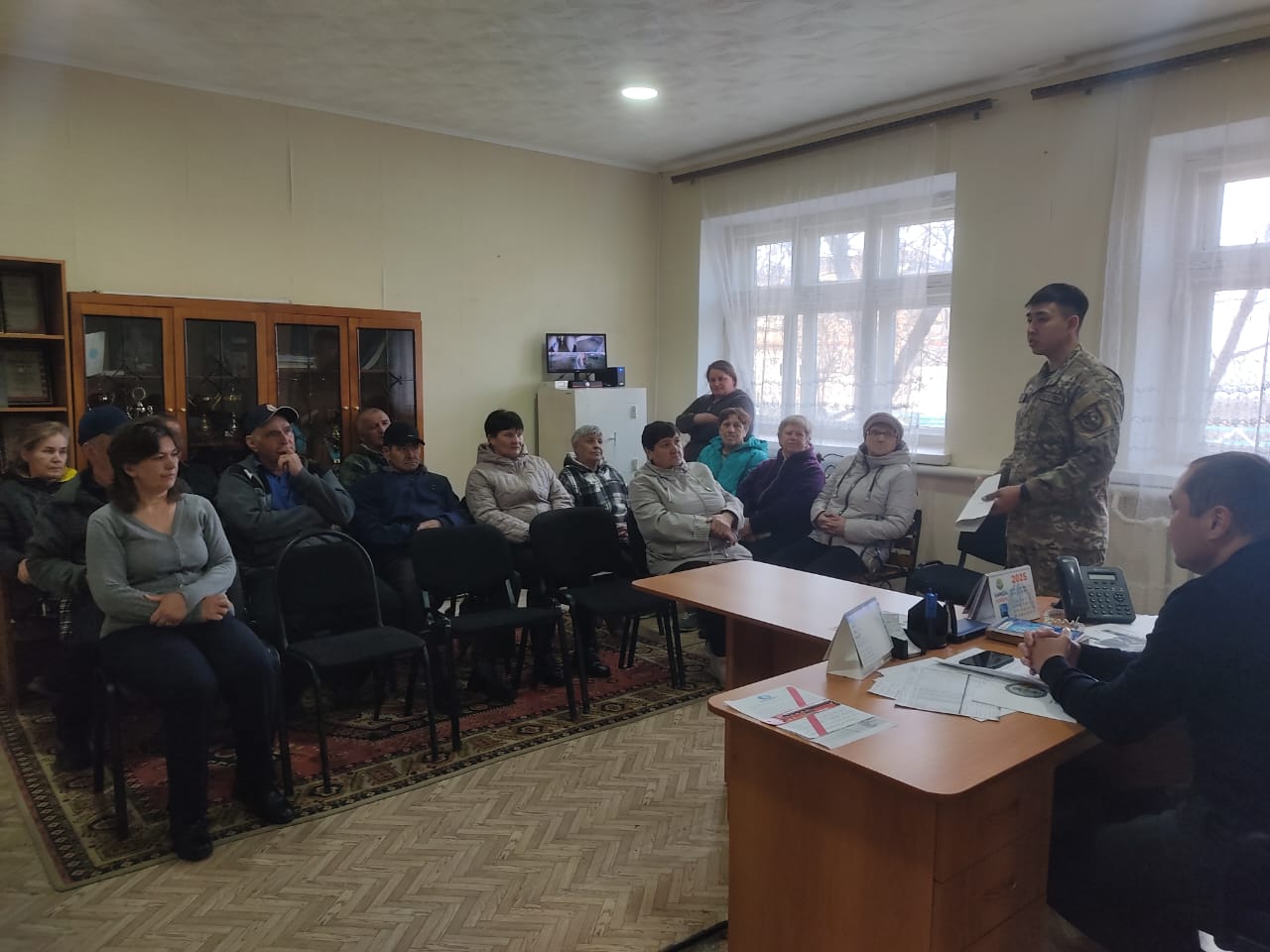 Жергілікті қоғамдастық жиындары Тельман ауылдық округінің Алшан және Антоновка ауылдарында өтті