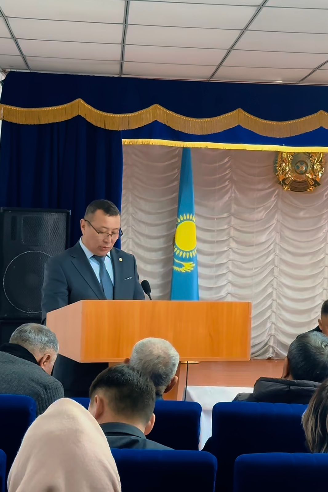 Көкпекті ауданының әкімі Нұрбек Тұрсынқанұлы Теректі ауылдық округінің тұрғындарымен кездесу өткізді.