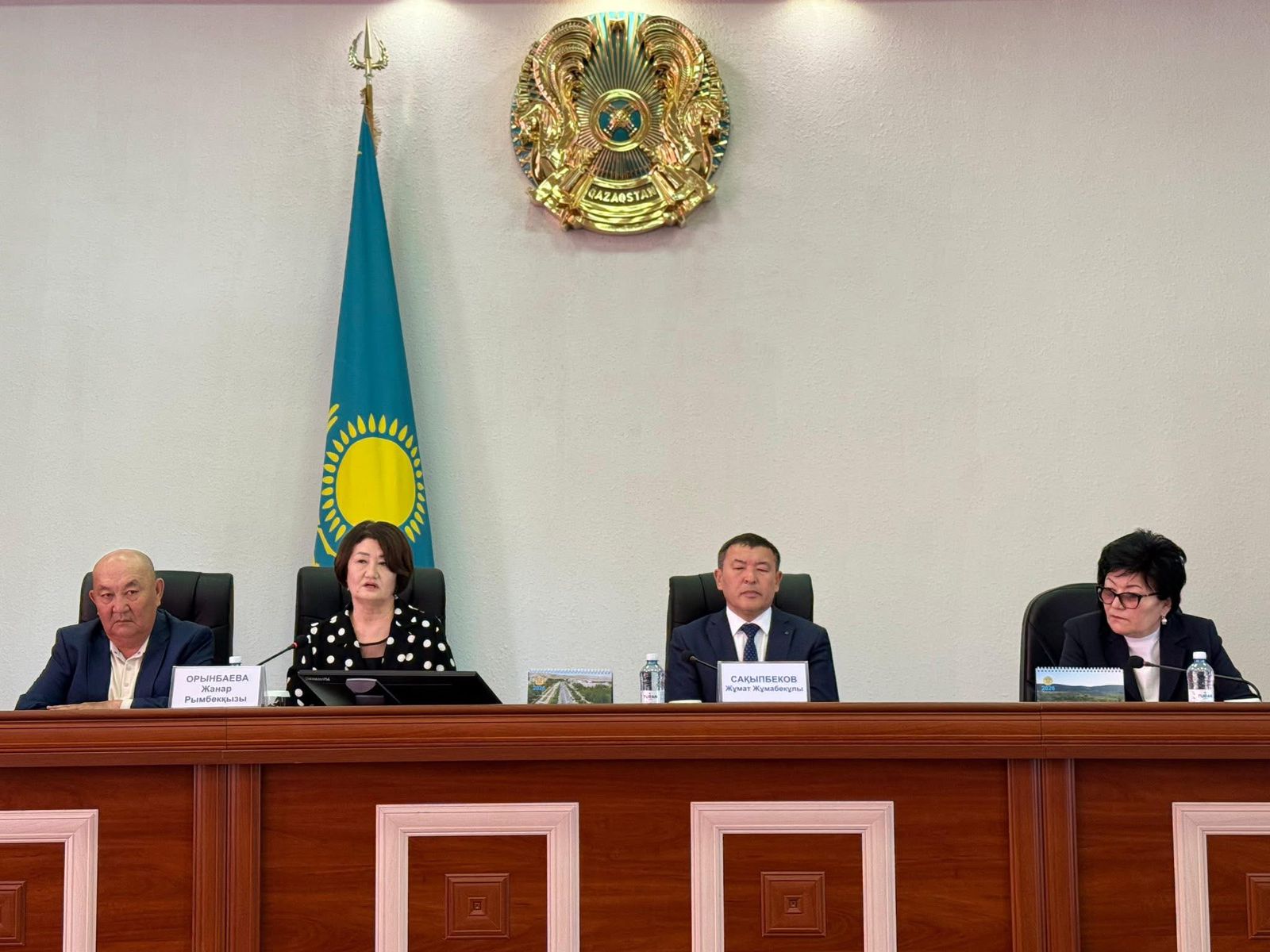 ЖАМБЫЛ ОБЛЫСТЫҚ ҚОҒАМДЫҚ КЕҢЕС МҮШЕЛЕРІ АУДАНЫМЫЗҒА ІССАПАРМЕН КЕЛДІ