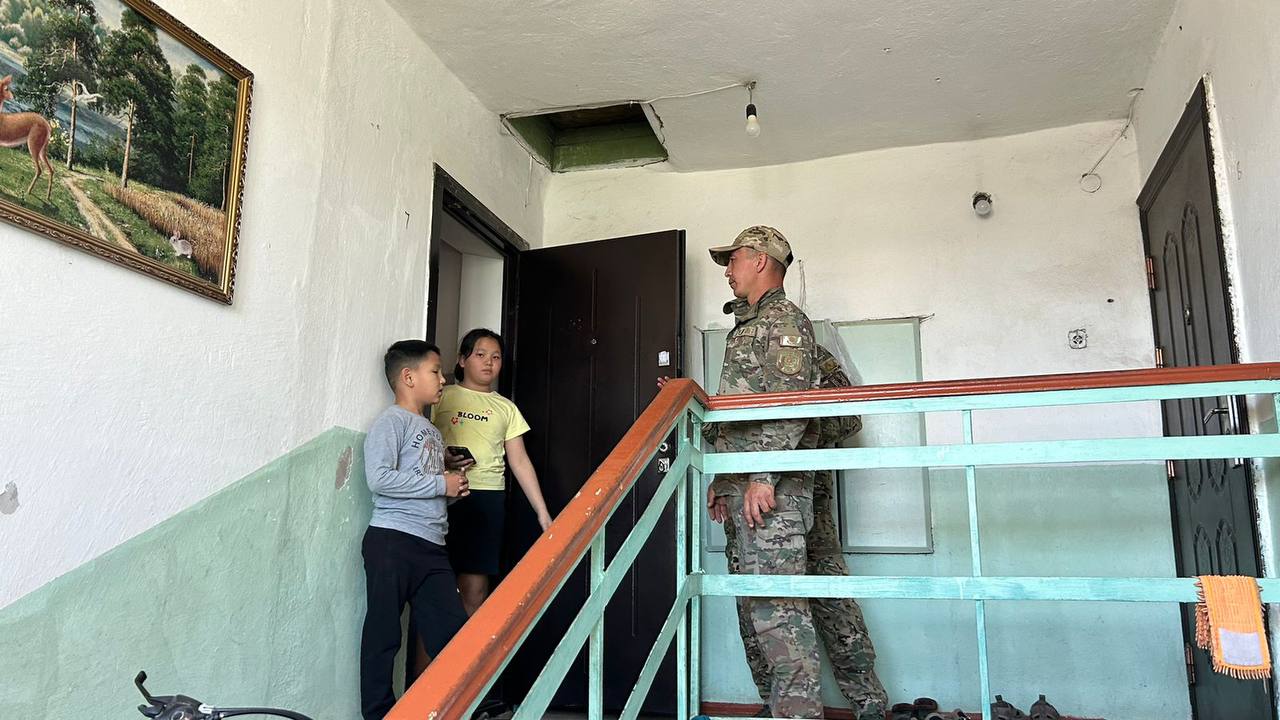 Меркі ауданында тұрғындарға түсіндіру жұмыстары жүргізілді