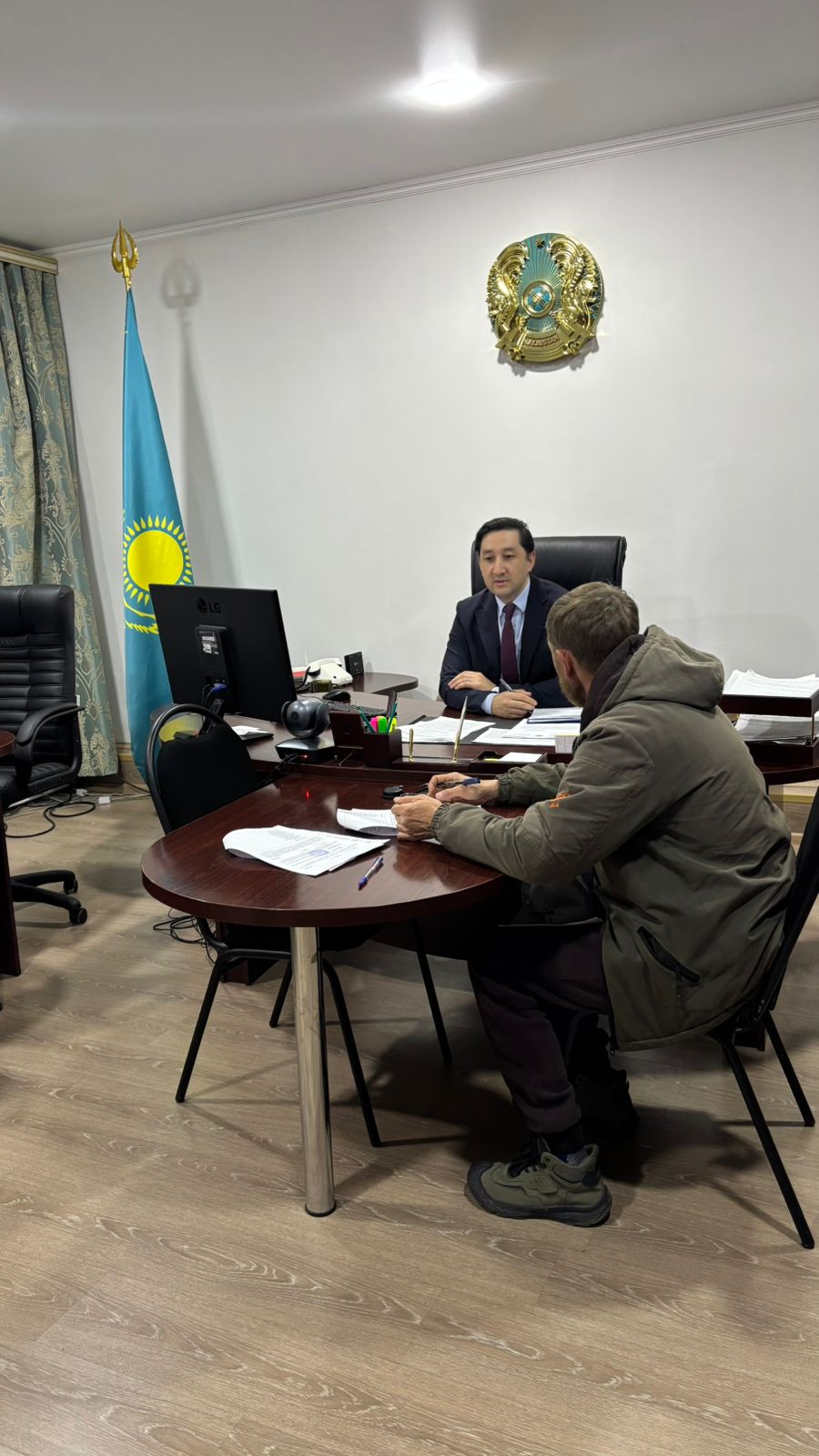 Азаматтарды жеке қабылдау