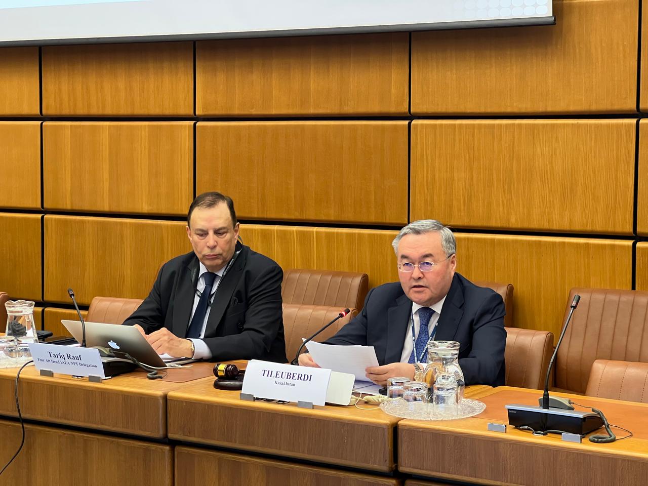 Қазақстанның Ядролық қаруды таратпау туралы шарттың 11-ші Шолу конференциясындағы басымдықтары  Венада талқыланды
