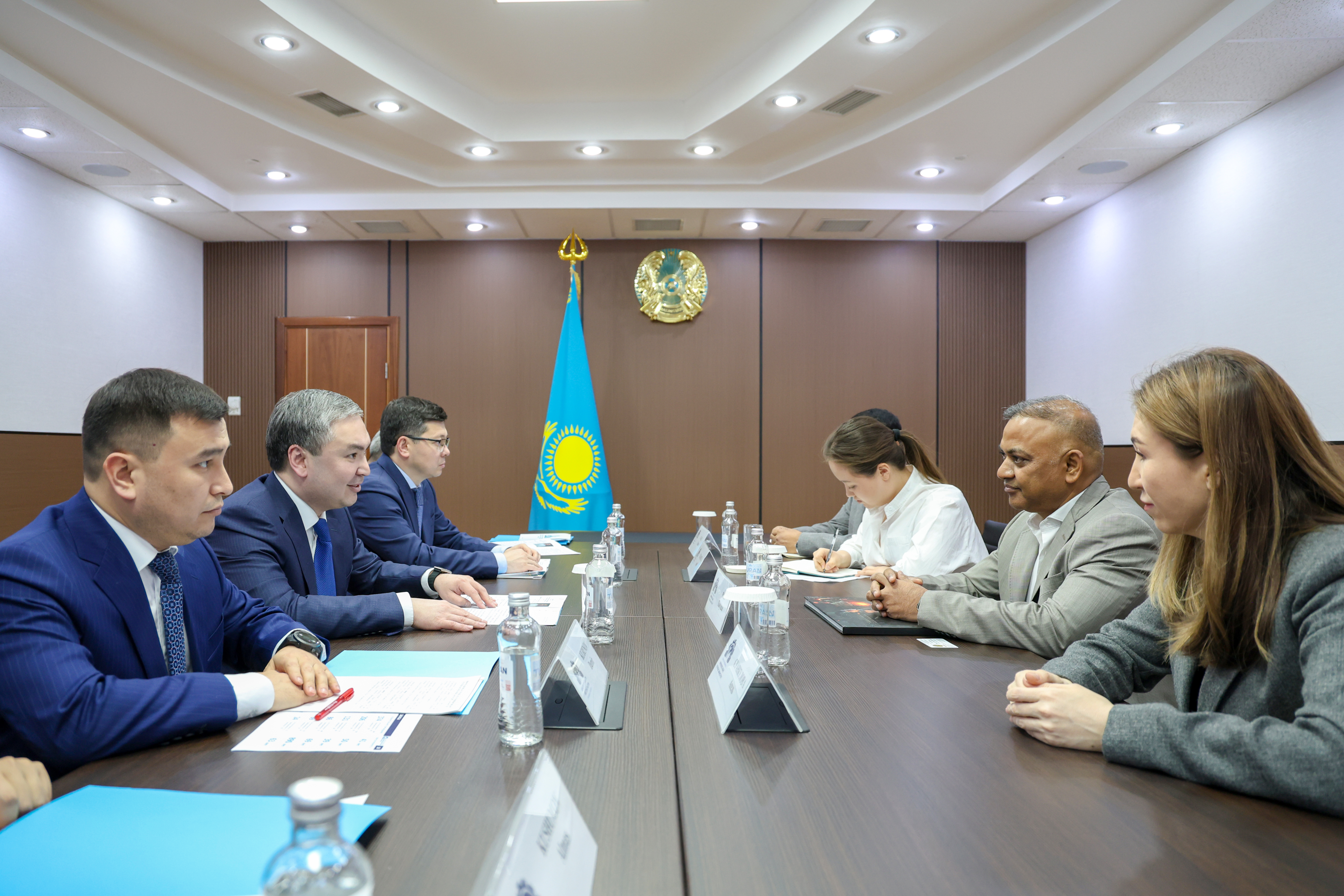 Ерсайын Нагаспаев обсудил перспективы сотрудничества с Jindal Group