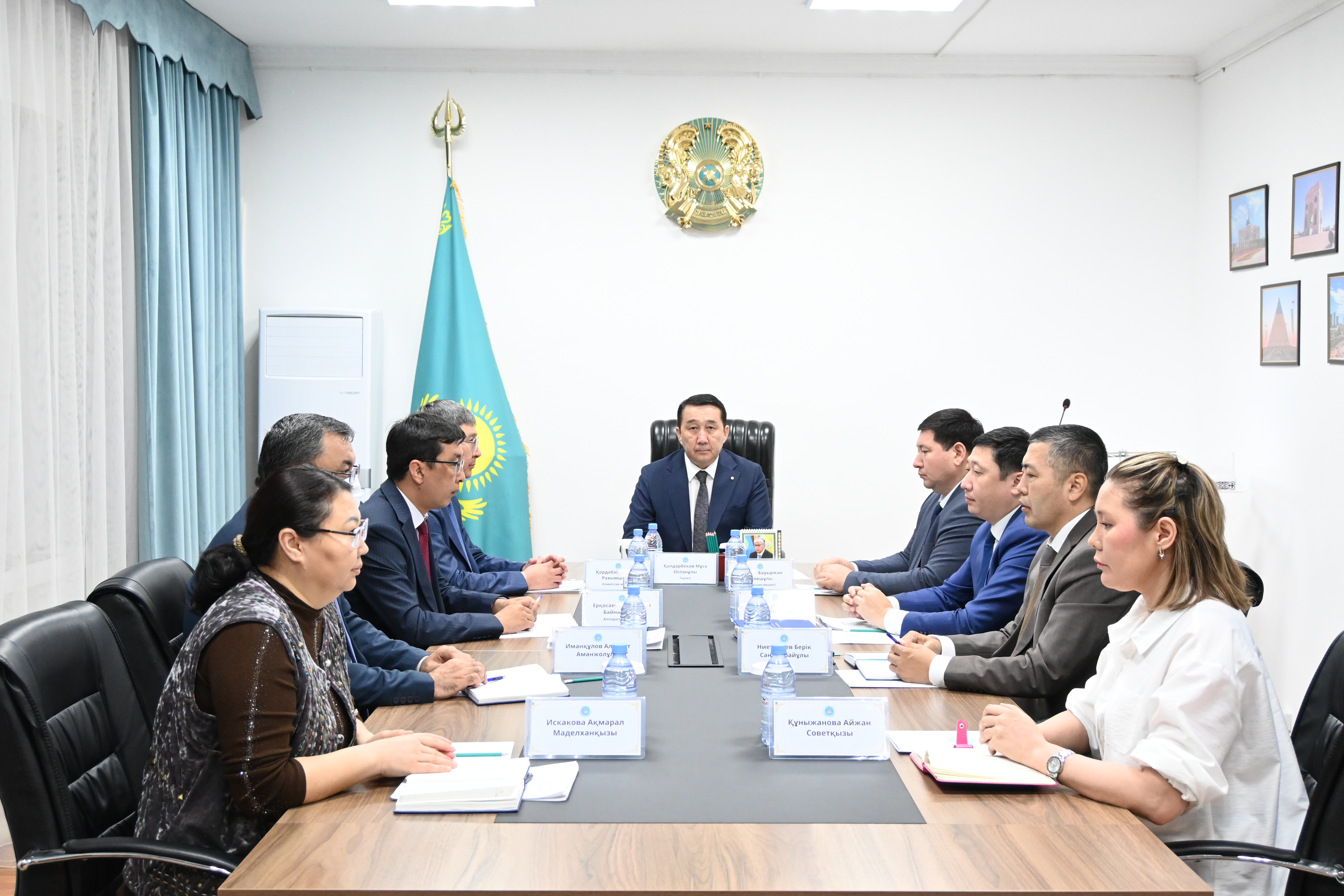 КЕЗЕКТІ КОМИССИЯ ОТЫРЫСЫ ӨТКІЗІЛДІ