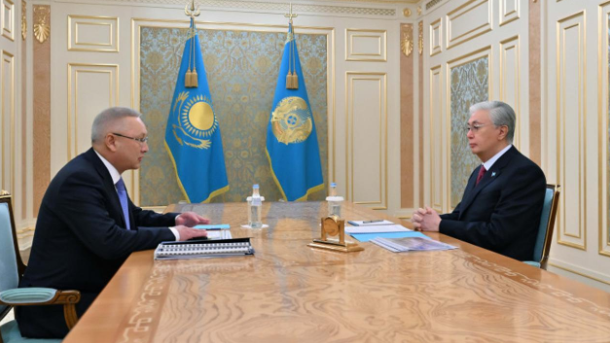 Мемлекет басшысы Жетісу облысының әкімі Бейбіт Исабаевты қабылдады