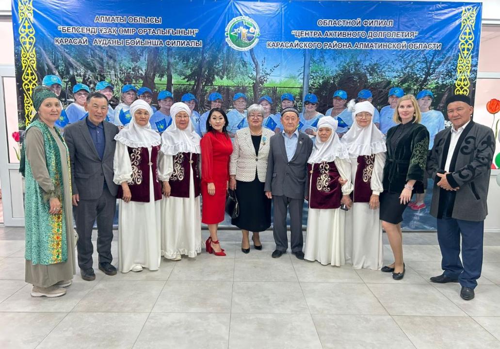 Белсенді ұзақ өмір орталығына – 1 жыл: нақты нәтижелер мен жүйелі дамудың жаңа кезеңі