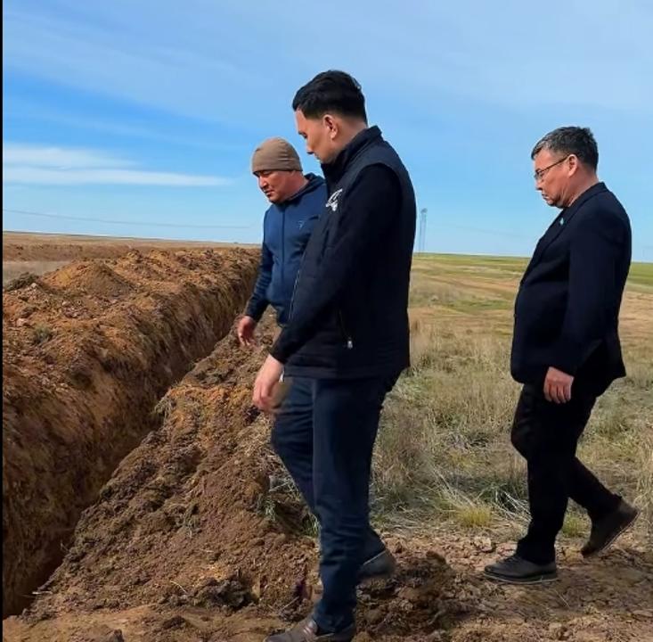 Елді мекендерді газдандыру жұмыстары басталды.