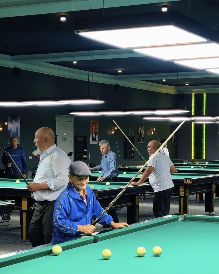 БИЛЬЯРДТАН АРДАГЕРЛЕР АРАСЫНДАҒЫ ТҮРКІСТАН ҚАЛАСЫНЫҢ БІРІНШІЛІГІ ӨТТІ