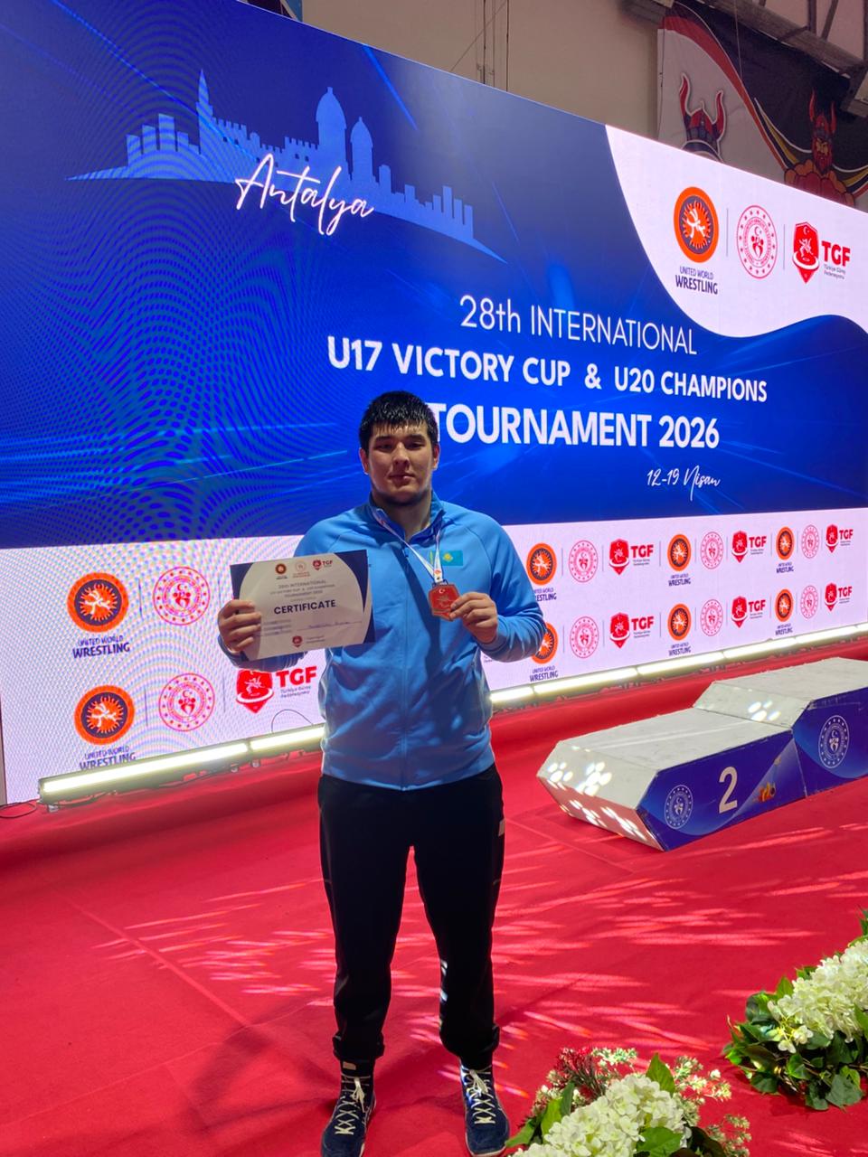 Темиргали Арыстан қола белгінің жүлдегері