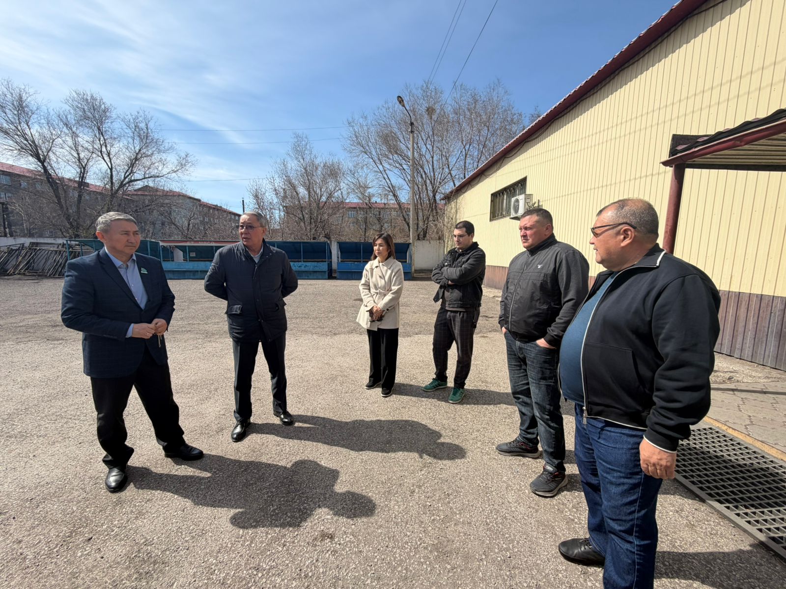 Саран қаласының коммуналдық меншік нысандарын депутаттар аралады.