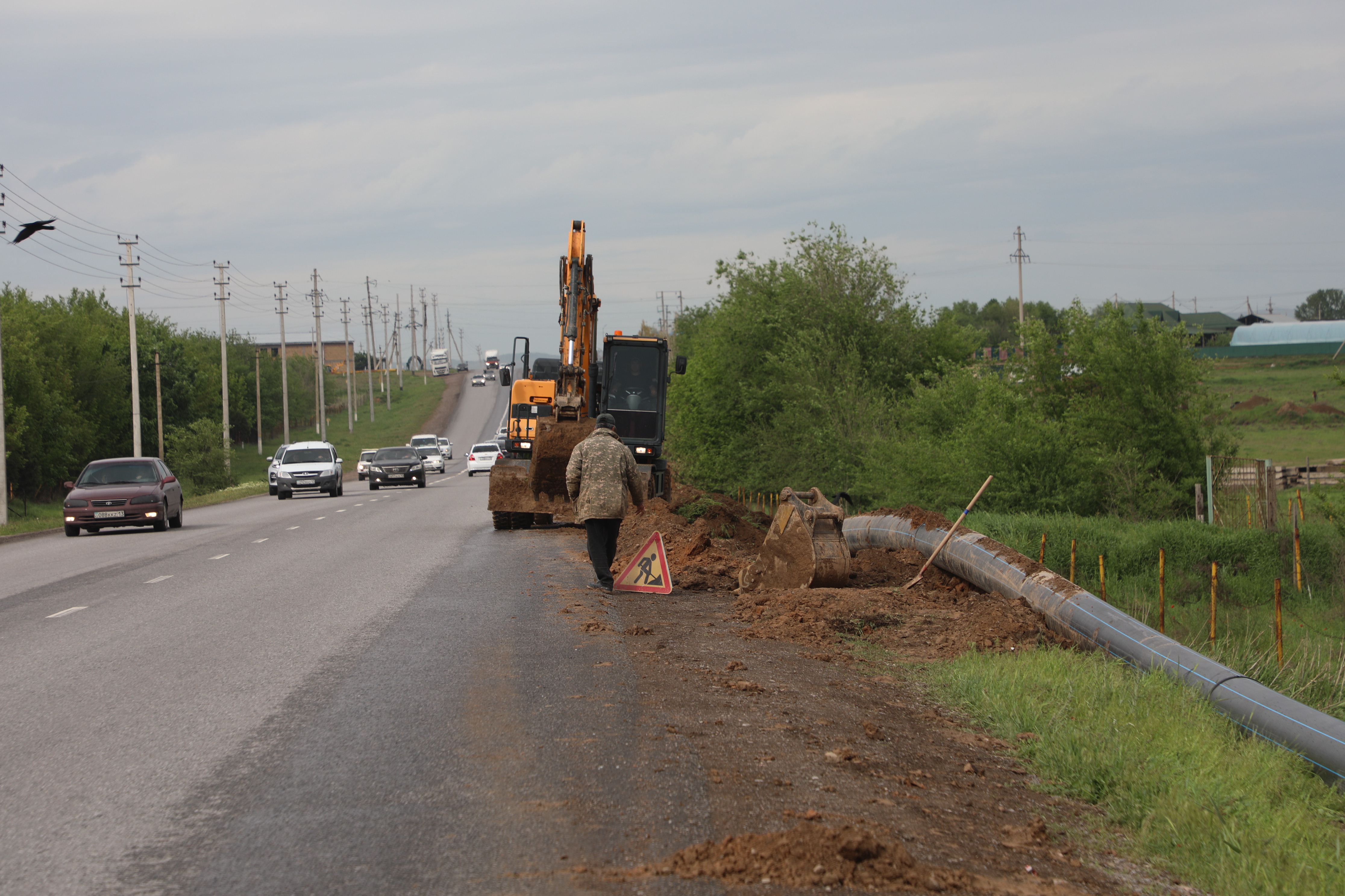 САРЫАГАШ: ВЕДУТСЯ РАБОТЫ ПО РАЗВИТИЮ ИНФРАСТРУКТУРЫ ПИТЬЕВОГО ВОДОСНАБЖЕНИЯ