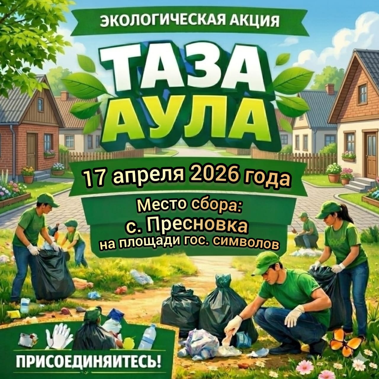 Экологическая акция «Таза аула»