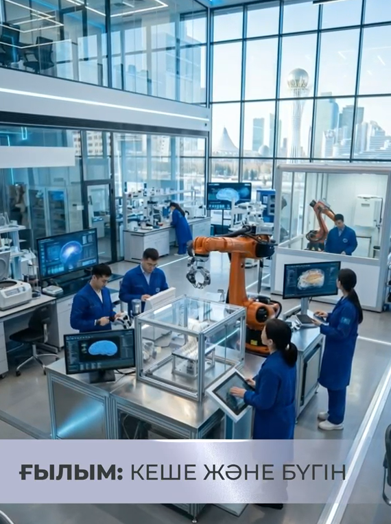 ҒЫЛЫМ: КЕШЕ ЖӘНЕ БҮГІН