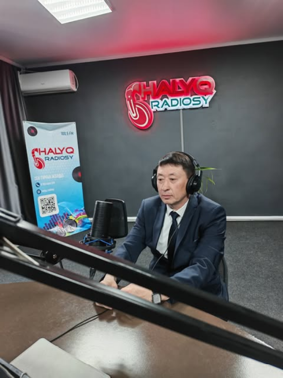 «Halyq radiosy» эфирінде