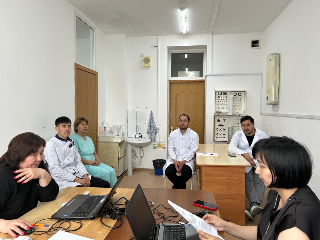 Выездное заседание отдела МСЭ в Майский район.