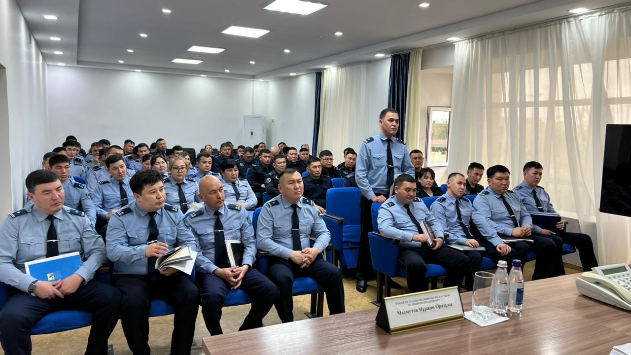 Мұнайлы ауданында қоғамдық тәртіпті қамтамасыз ету жұмыстары қорытындыланды