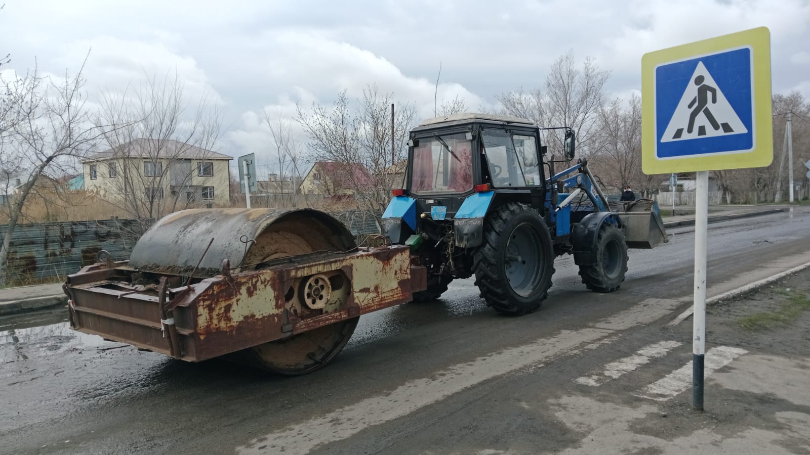 Есіл қаласындағы шұңқырларды жою жұмыстары