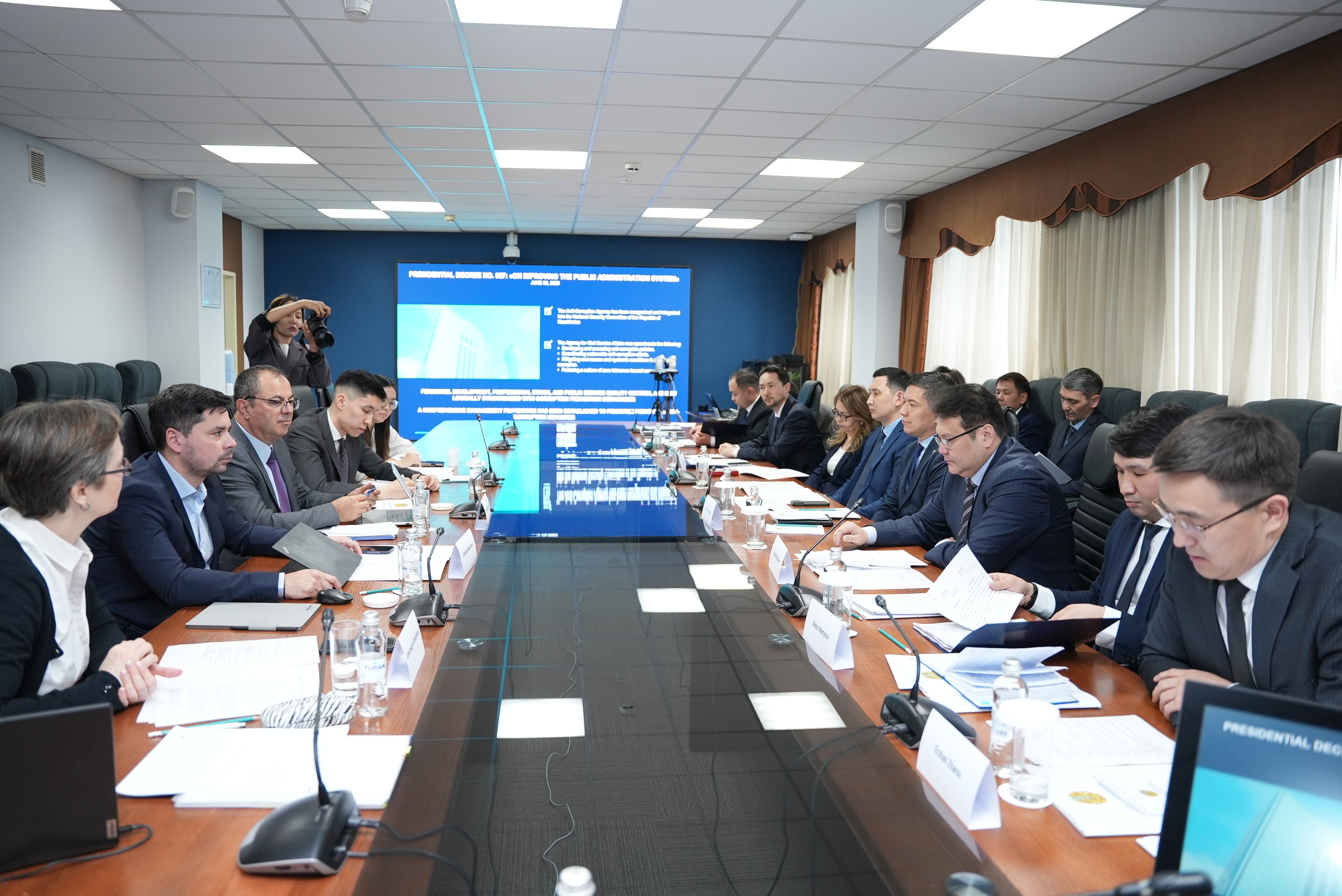 Агенттікте Еуропа Кеңесі (ГРЕКО) сарапшыларының  отырысы өтті