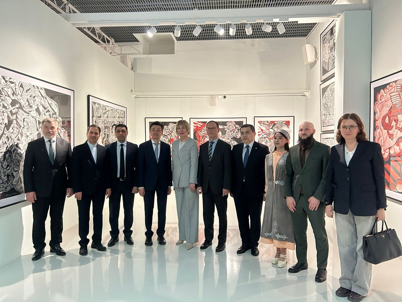 В Казани открылась выставка казахстанского художника