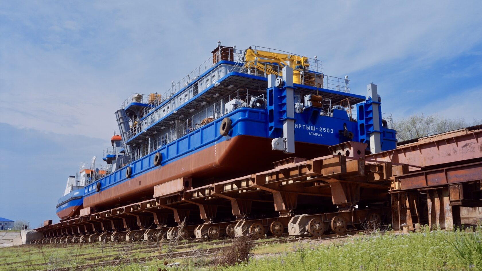 Қазақстан үшін жасалған жаңа жерснаряд суға түсірілді