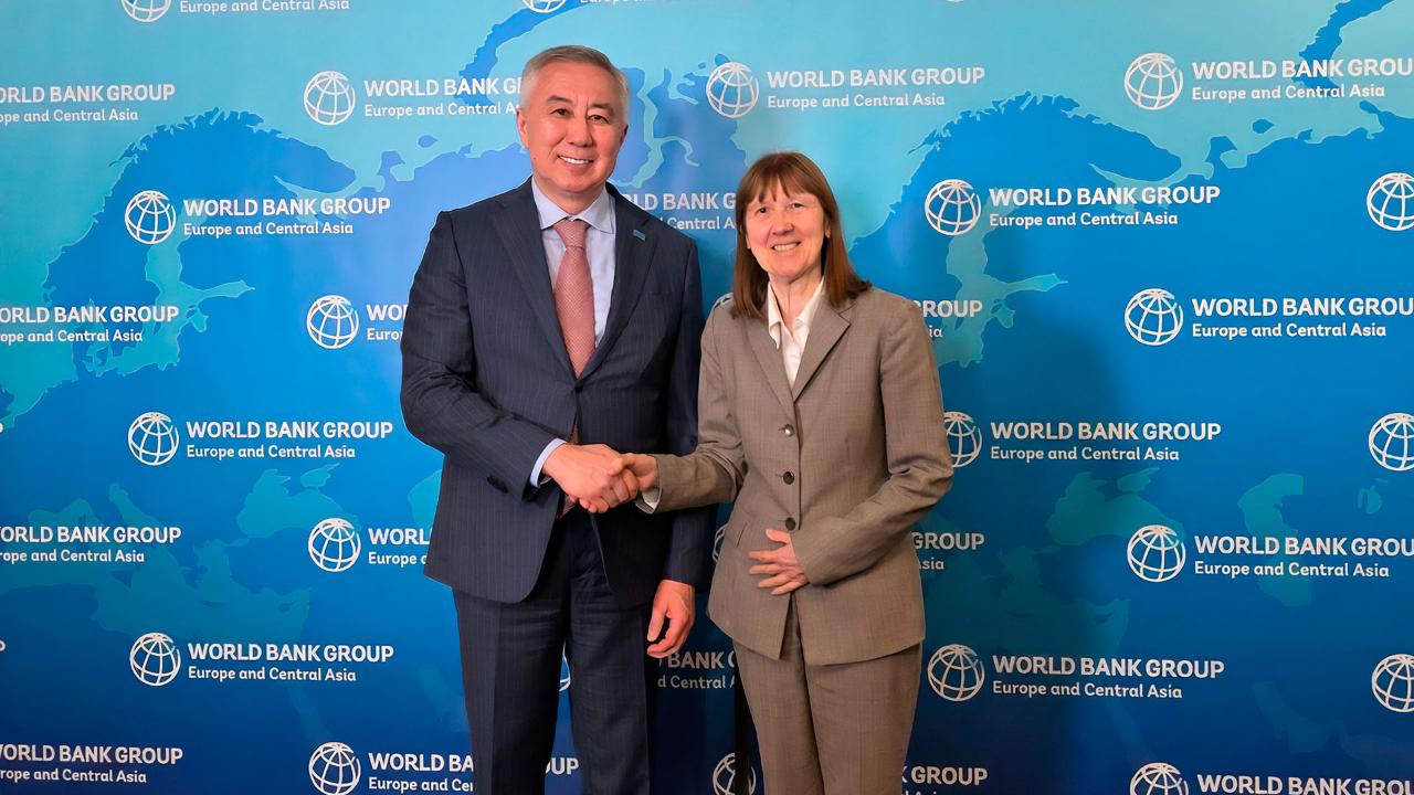 Серик Жумангарин обсудил со Всемирным банком приоритеты сотрудничества и новые инвестиционные проекты