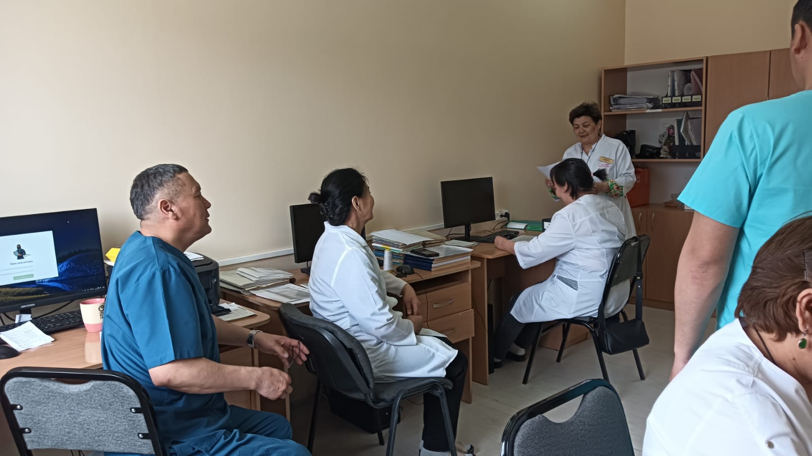 Выездное заседание отдела МСЭ в Баянаульский  район.