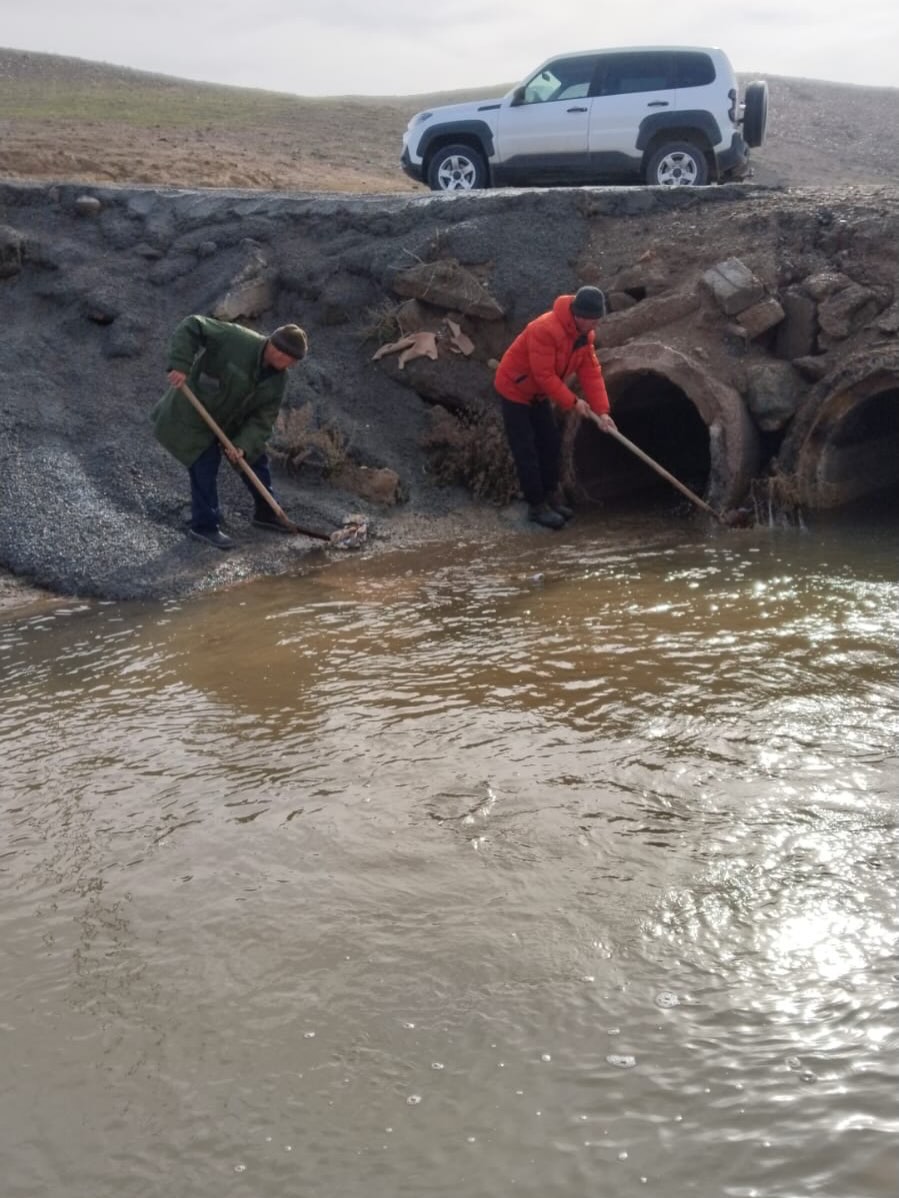 Көктемгі су тасқынының алдын алу жұмыстары