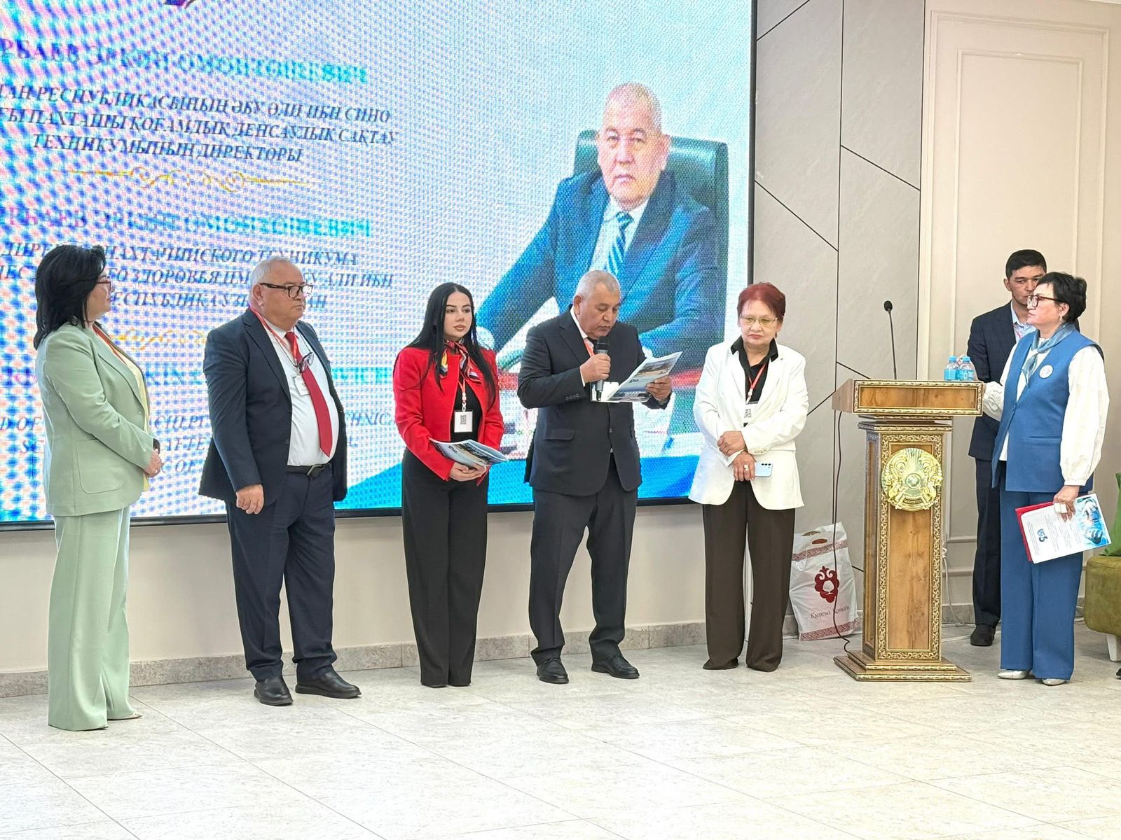 Жамбыл жоғары медициналық колледжі 90 жылдығын халықаралық деңгейде атап өтуде